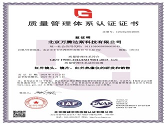 Environmental Management System Certification Certificate